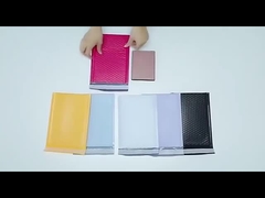 UV-bestendige plastic bubbelmailer met sluiting voor veilige verzending